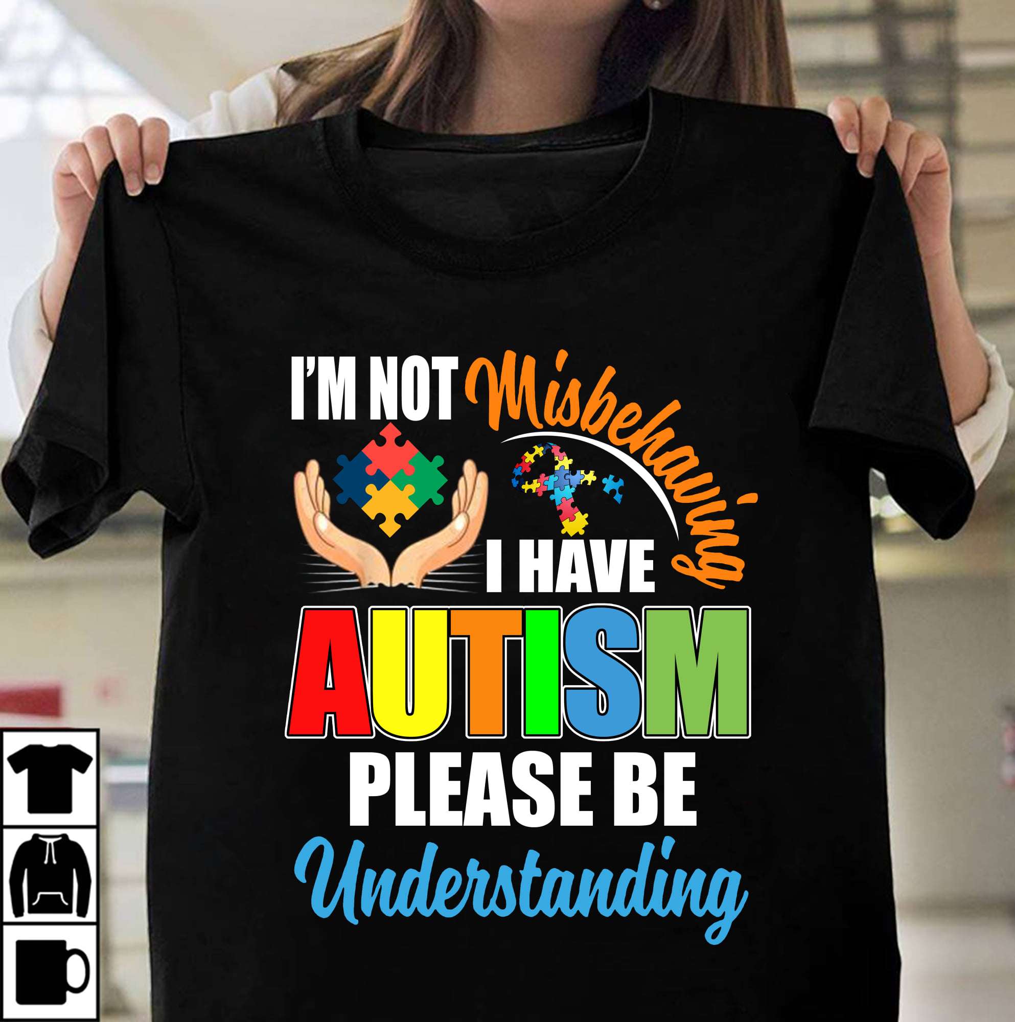 Autism Awareness - I'm not misbehaving i have autism please be understanding