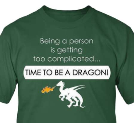 Being a person is getting too complicated - Time to be a dragon, flame dragon