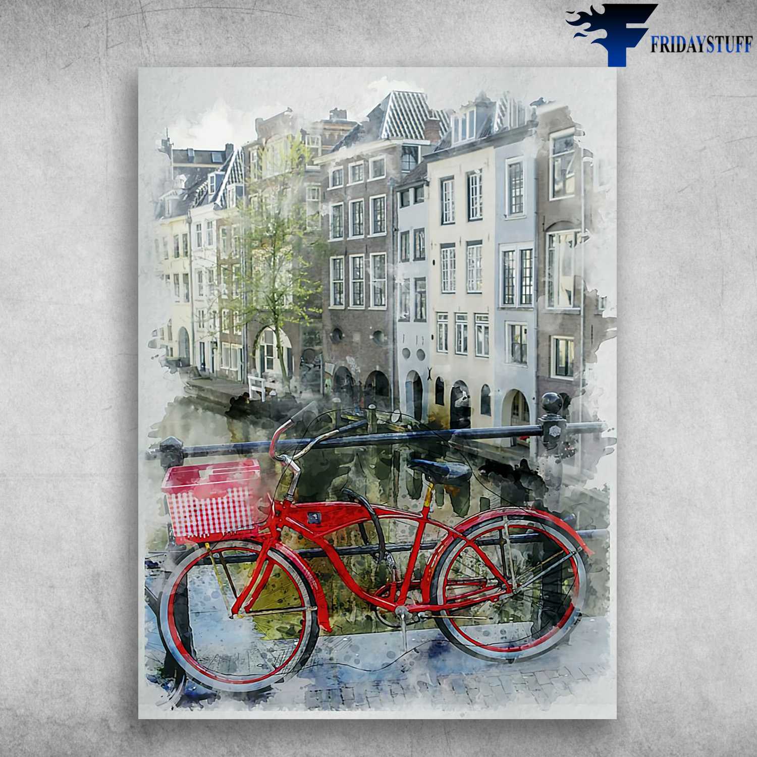 Bicycle Poster, Cycling In The City