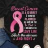 Breast cancer is a journey I never planned or asked for - Fight the disease, Breast cancer awareness