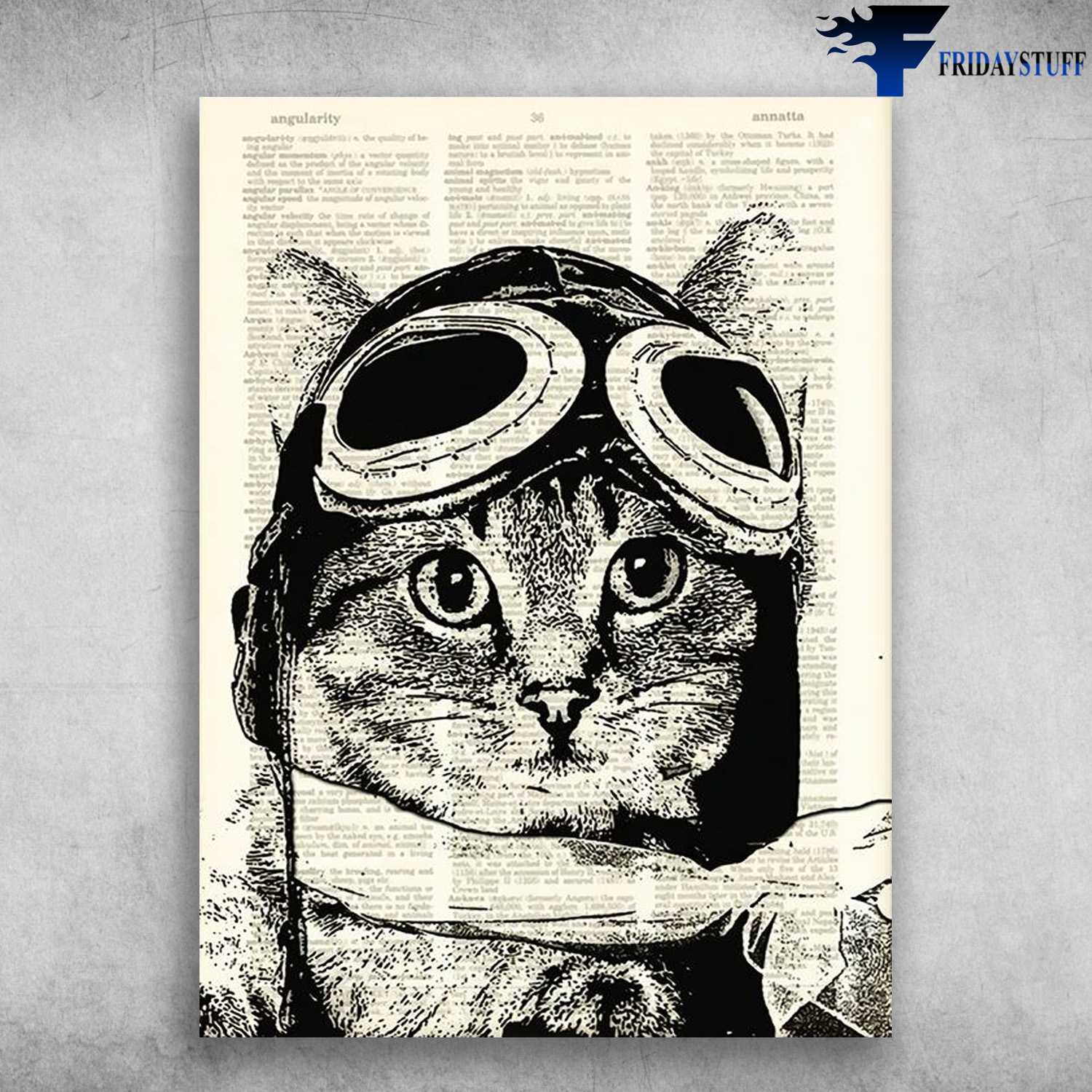 Cat Pilot - Gift For Pilot, Cat Lover