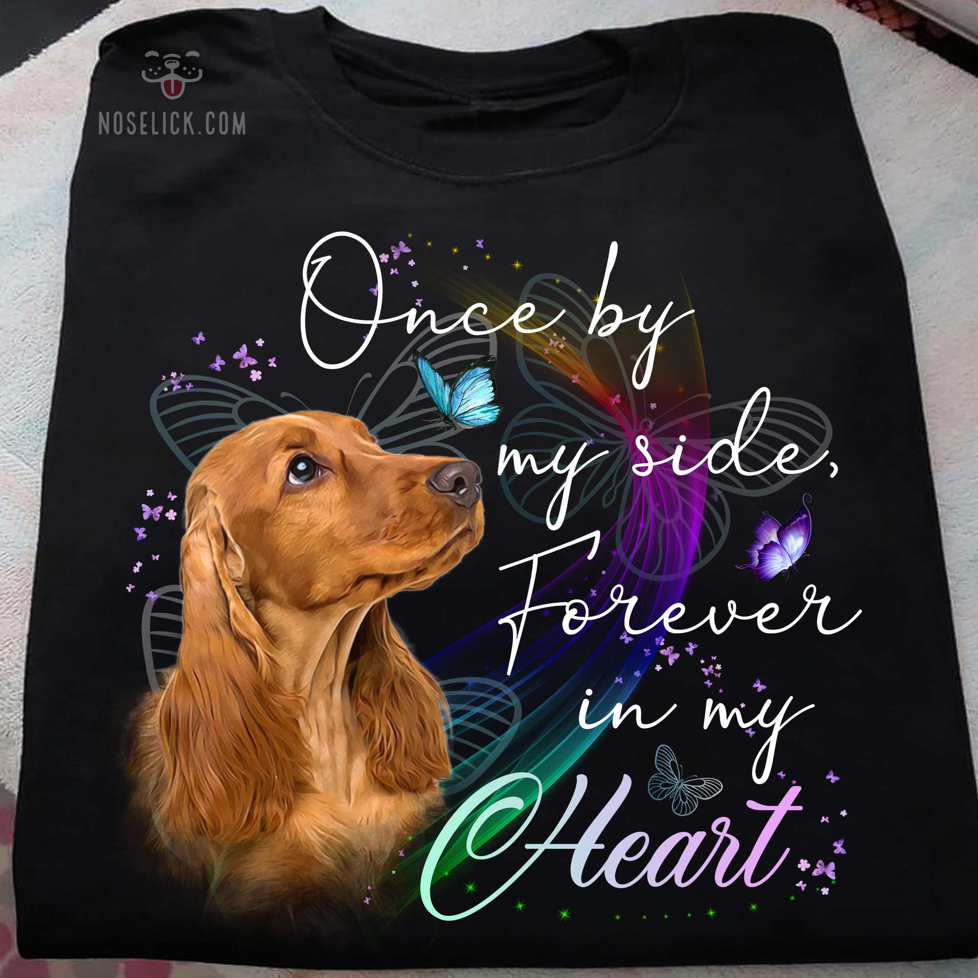 Cocker Spaniel Furever - Once by my side forever in my heart