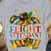 Flight attentdant - Thankful grateful blessed, flight attendant the job
