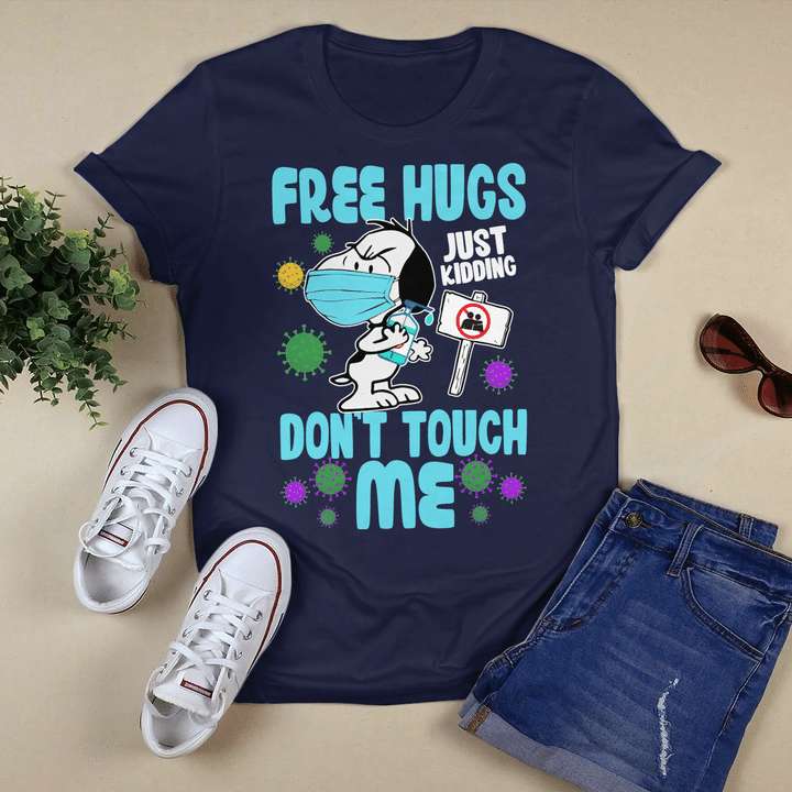 Free hugs - Just kidding, don't touch me, covid-19 pandemic