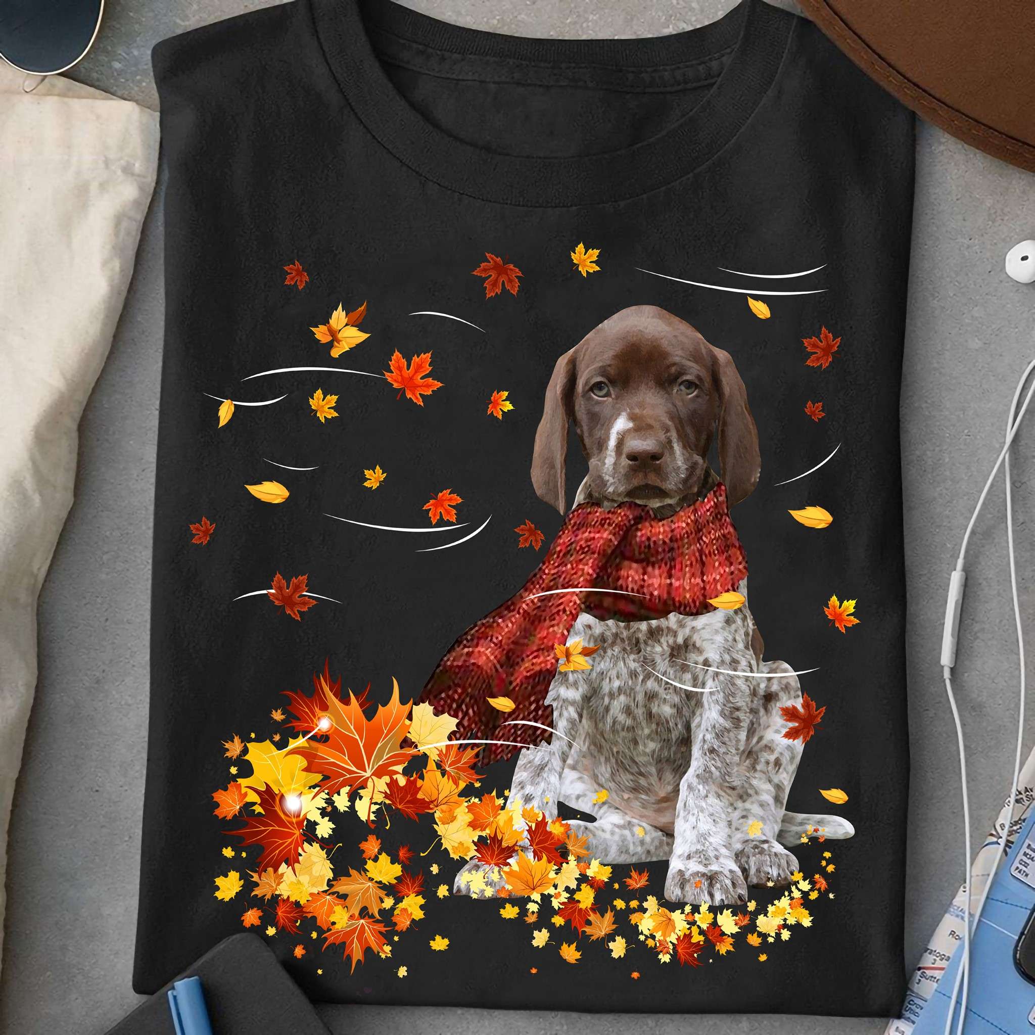 German Shorthaired - Autumn Season, Who Loves Dogs