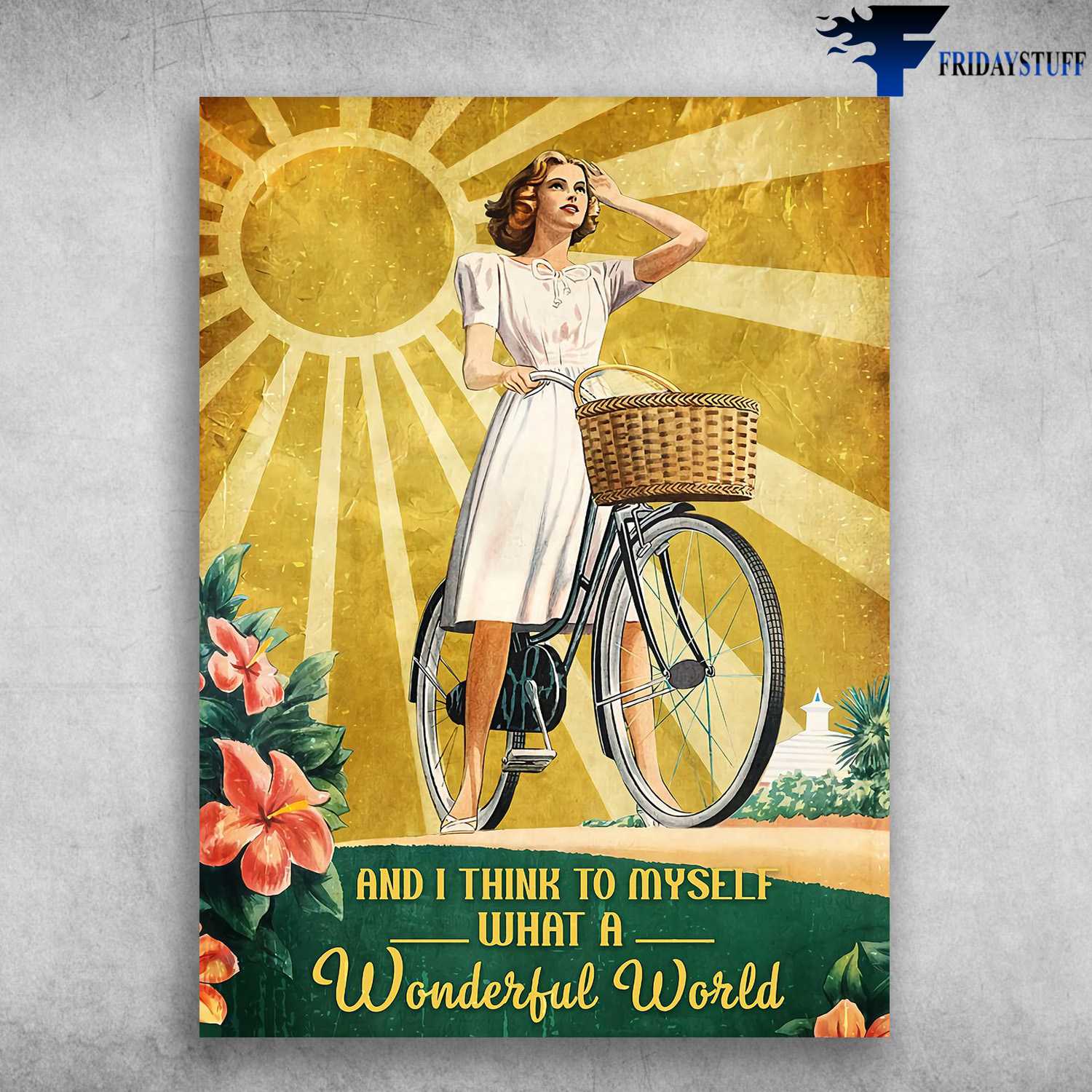 Girl Bicycle - And I Think To Myself, What A Wonderful World