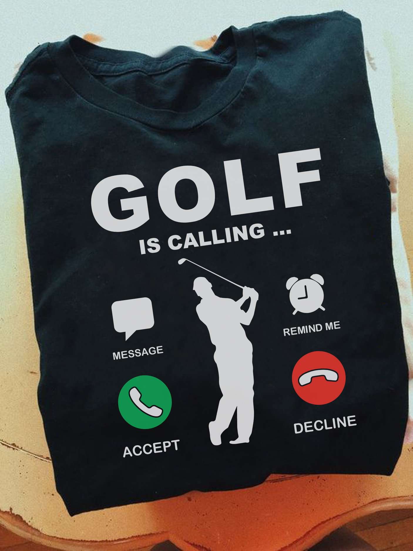 Golf is calling - Passionate golfer, golf the fancy sport