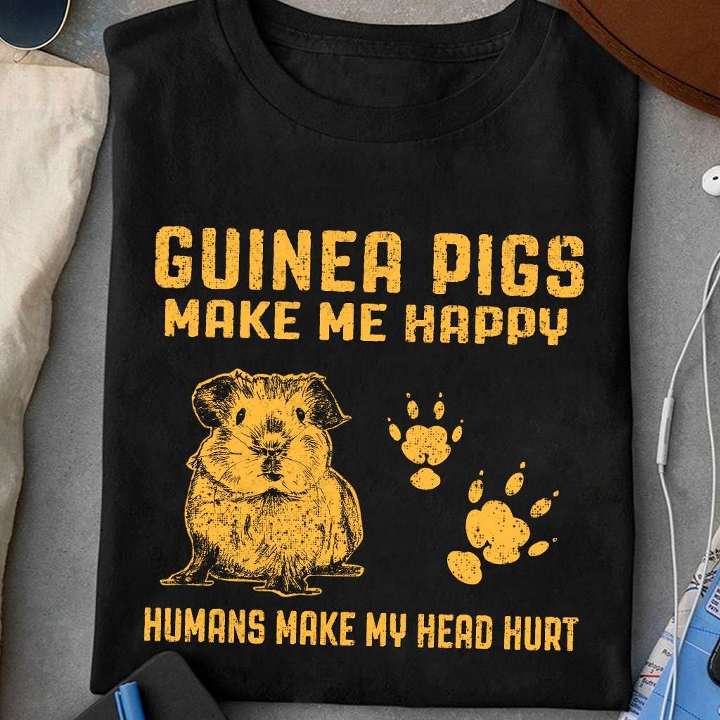 Guinea pigs make me happy, humans make my head hurt - The gorgeous animal
