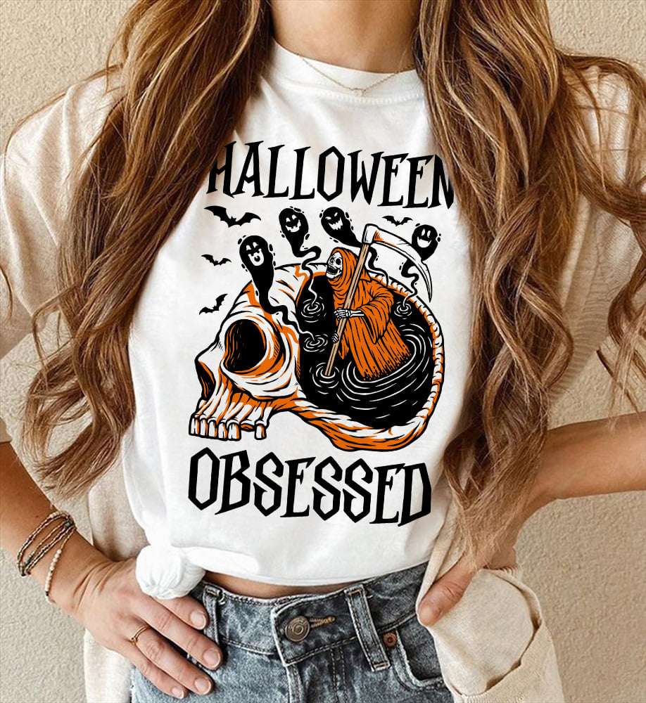 Halloween obseesed - Happy Halloween, Halloween evil skull