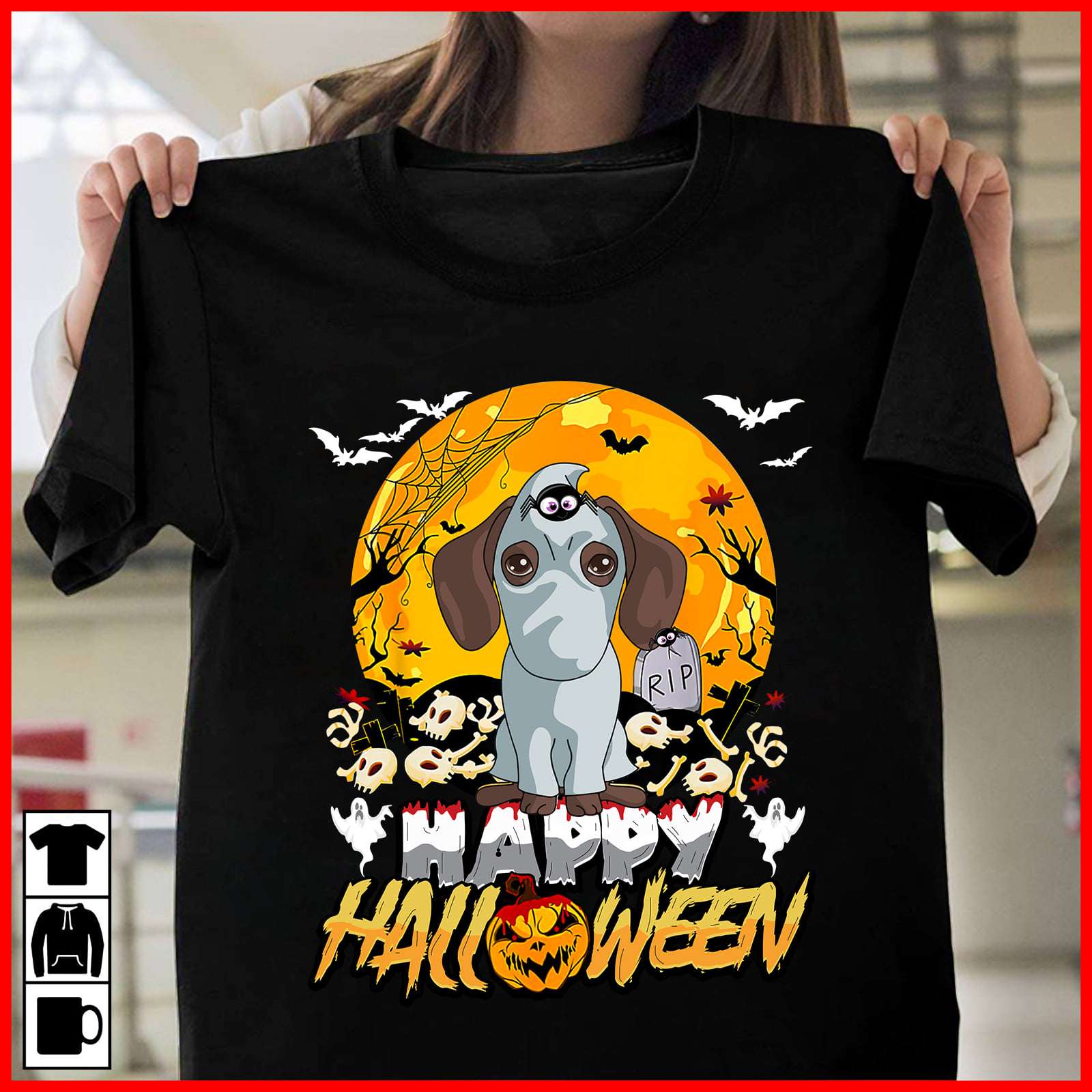 Happy Halloween - Halloween ghost costume, Halloween scary shirt