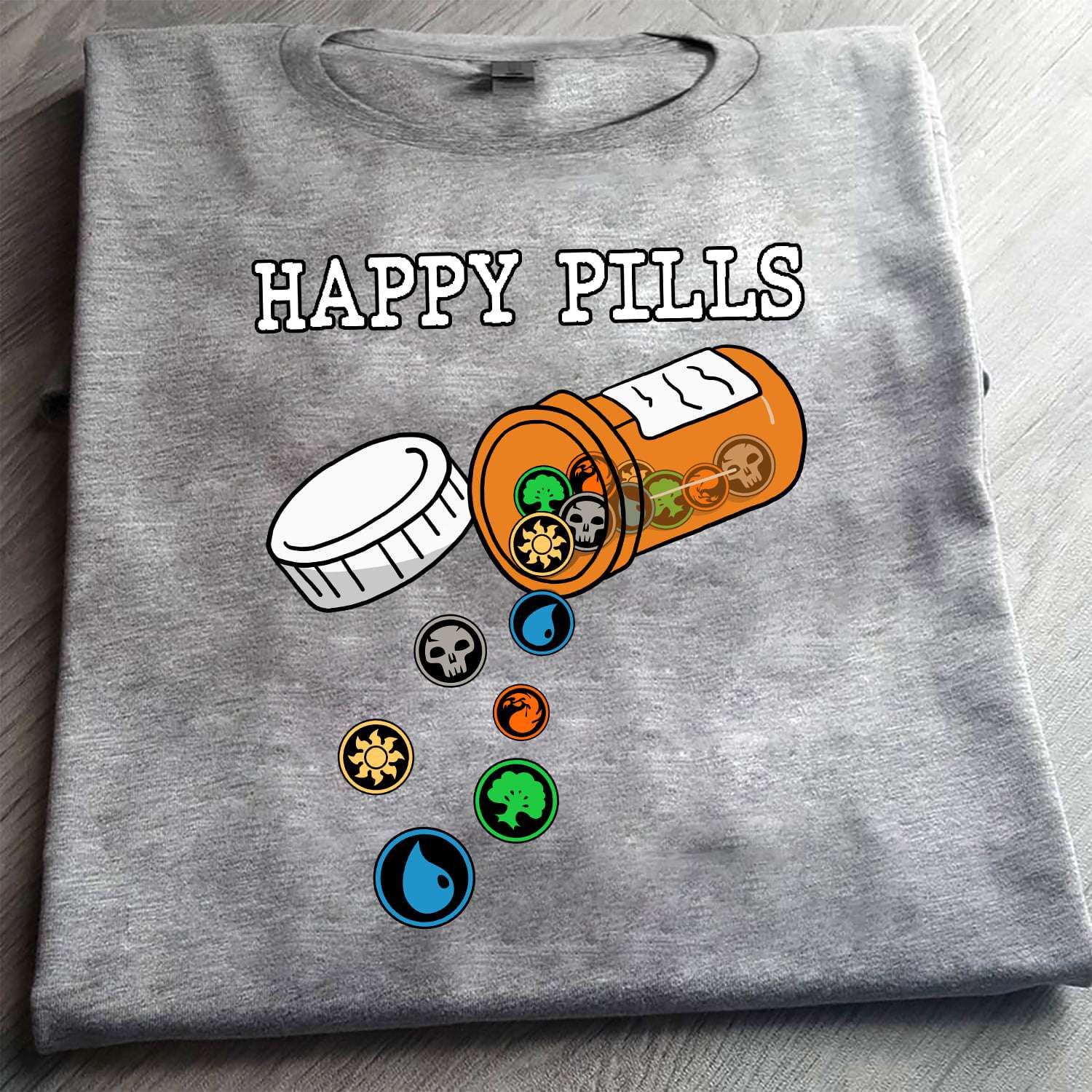 Happy pills - World elements, pill for the happiness