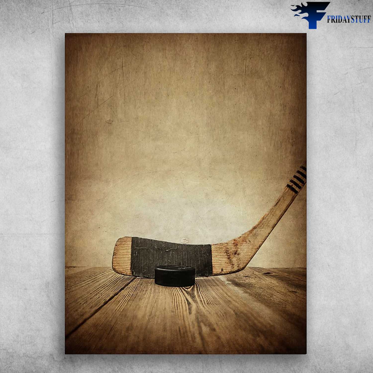 Hockey Poster, Hocky Lover, Hockey Stick