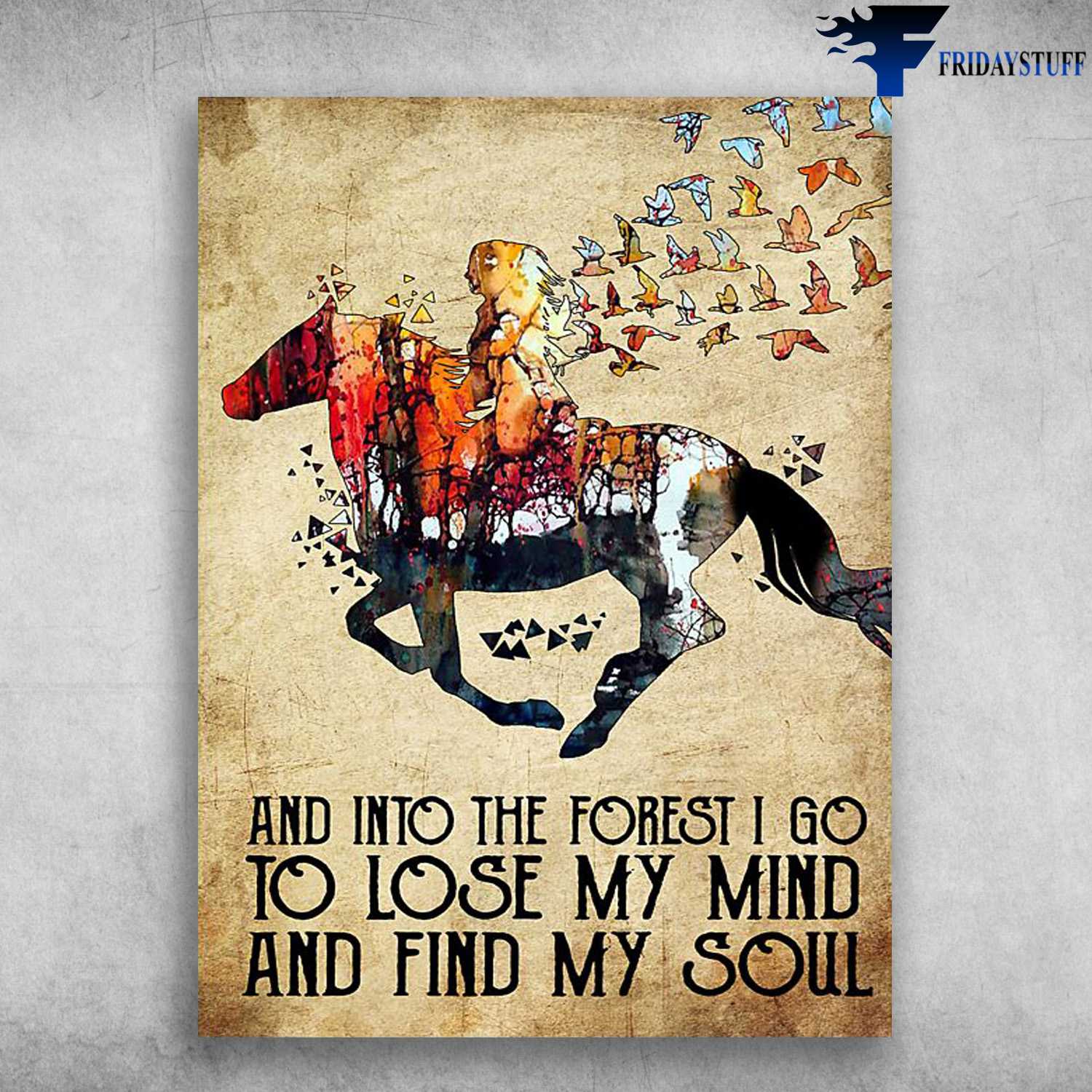 Horse Riding - And Into The Forest, I Go To Lose My Mind, And FInd My Soul