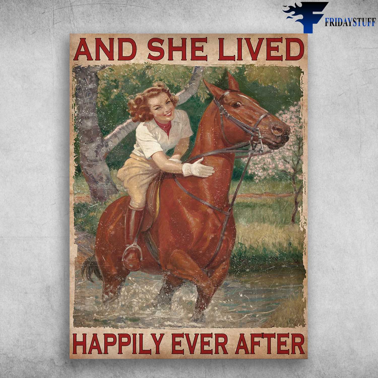 Horse Riding, Girl Horse - And She Lived, Happily Ever After