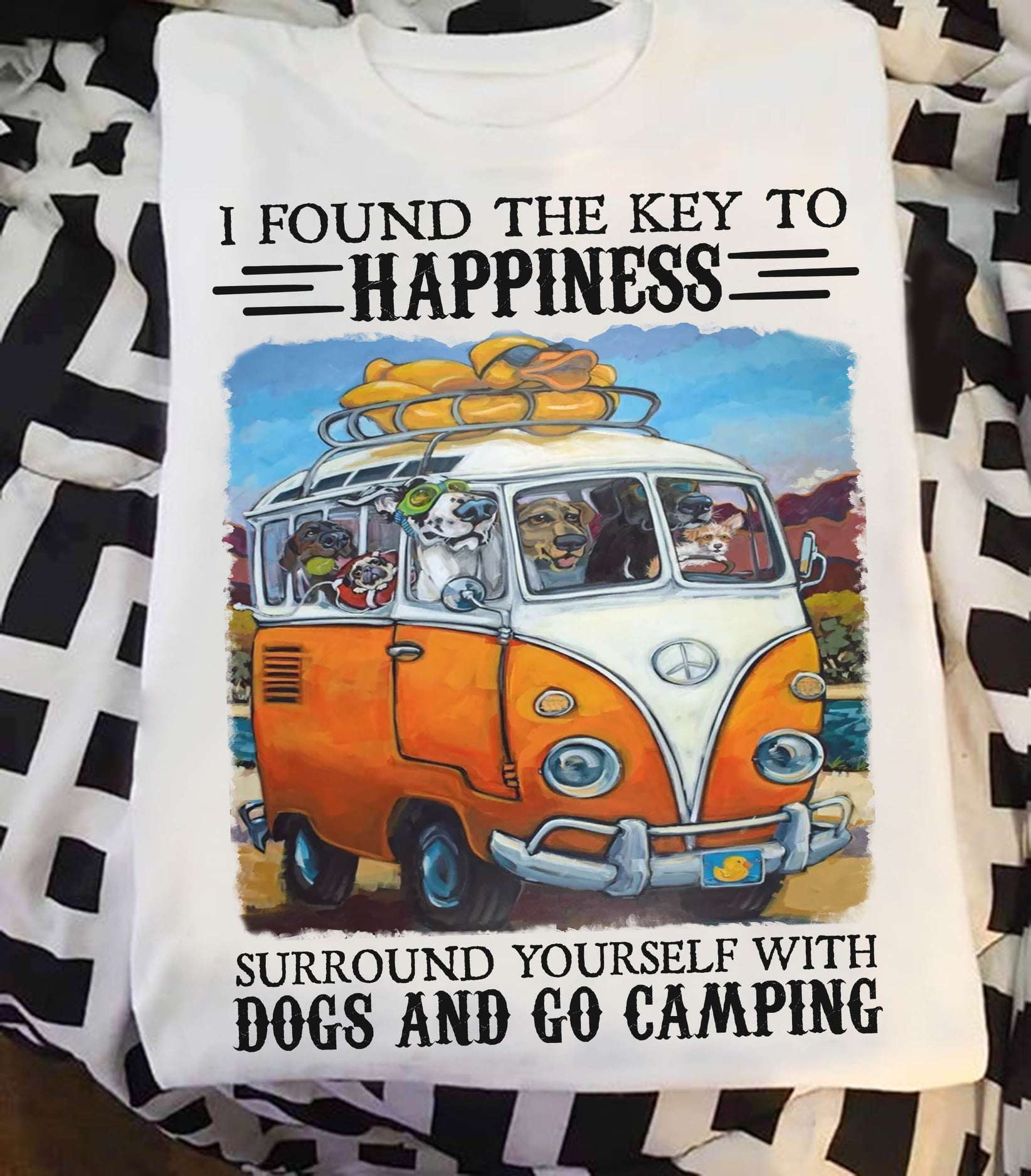 I found the key to happiness surround yourself with dogs and go camping - Go camping with dogs