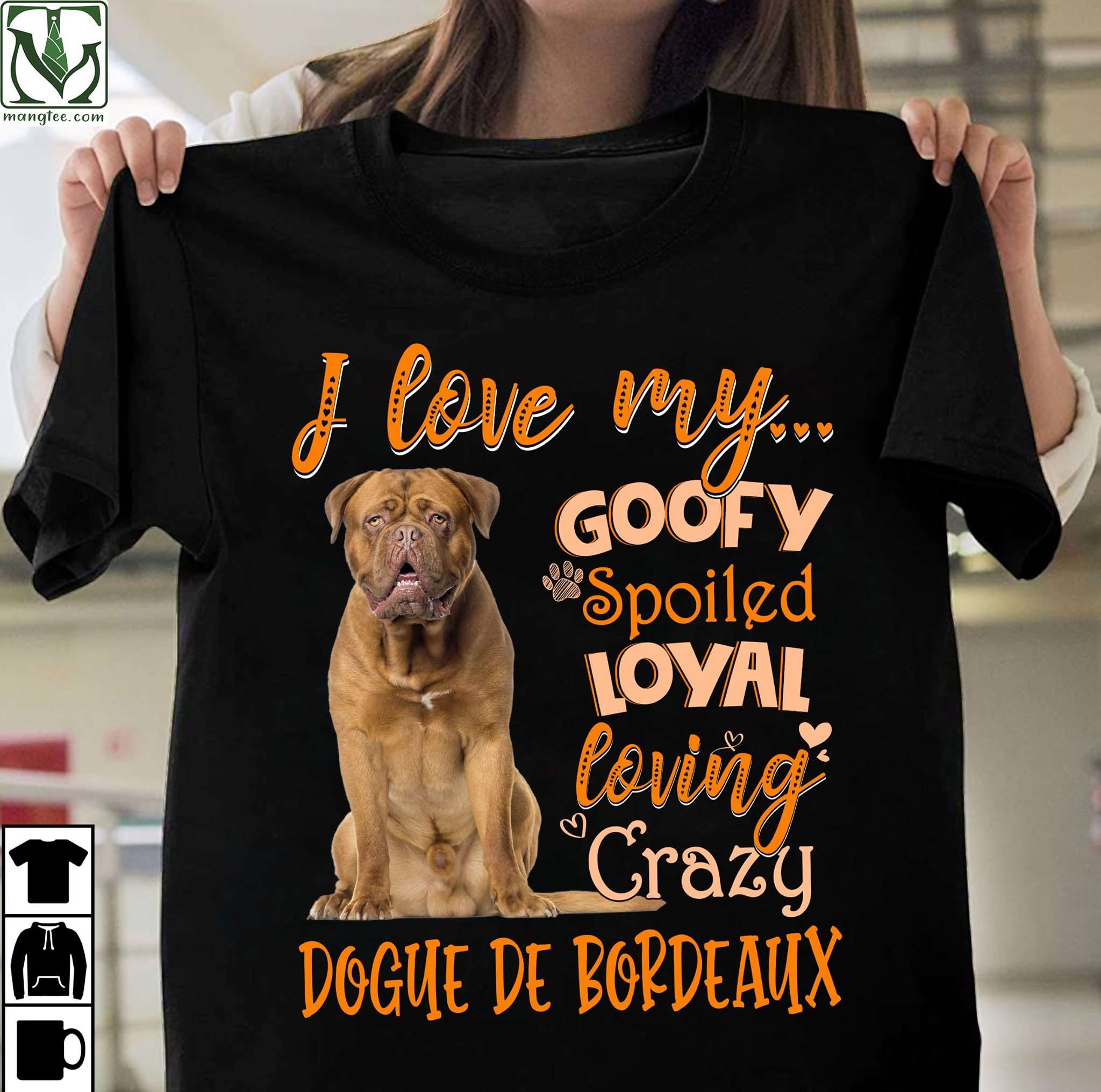 I love my goofy spoiled loyal Dogue de Bordeaux - Dog lover