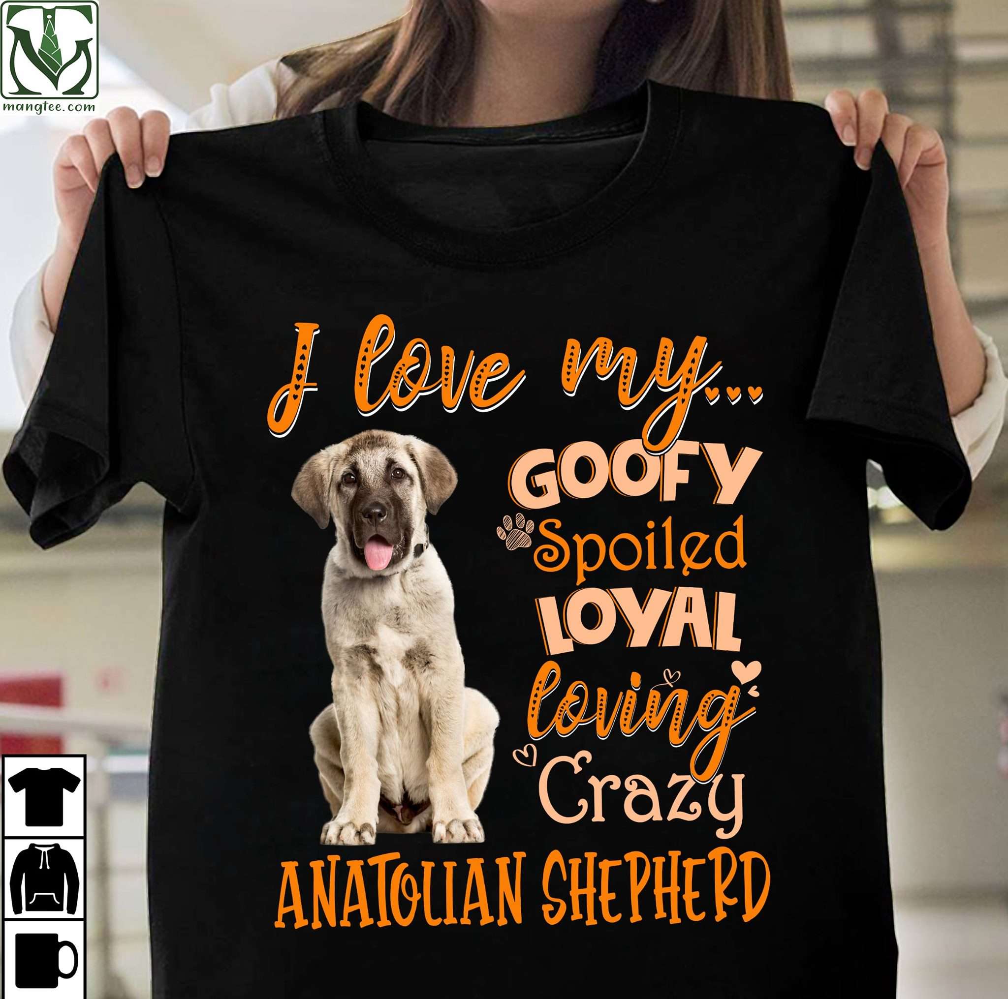 I love my goofy spoiled loyal loving crazy Anatolian Shepherd - Dog lover