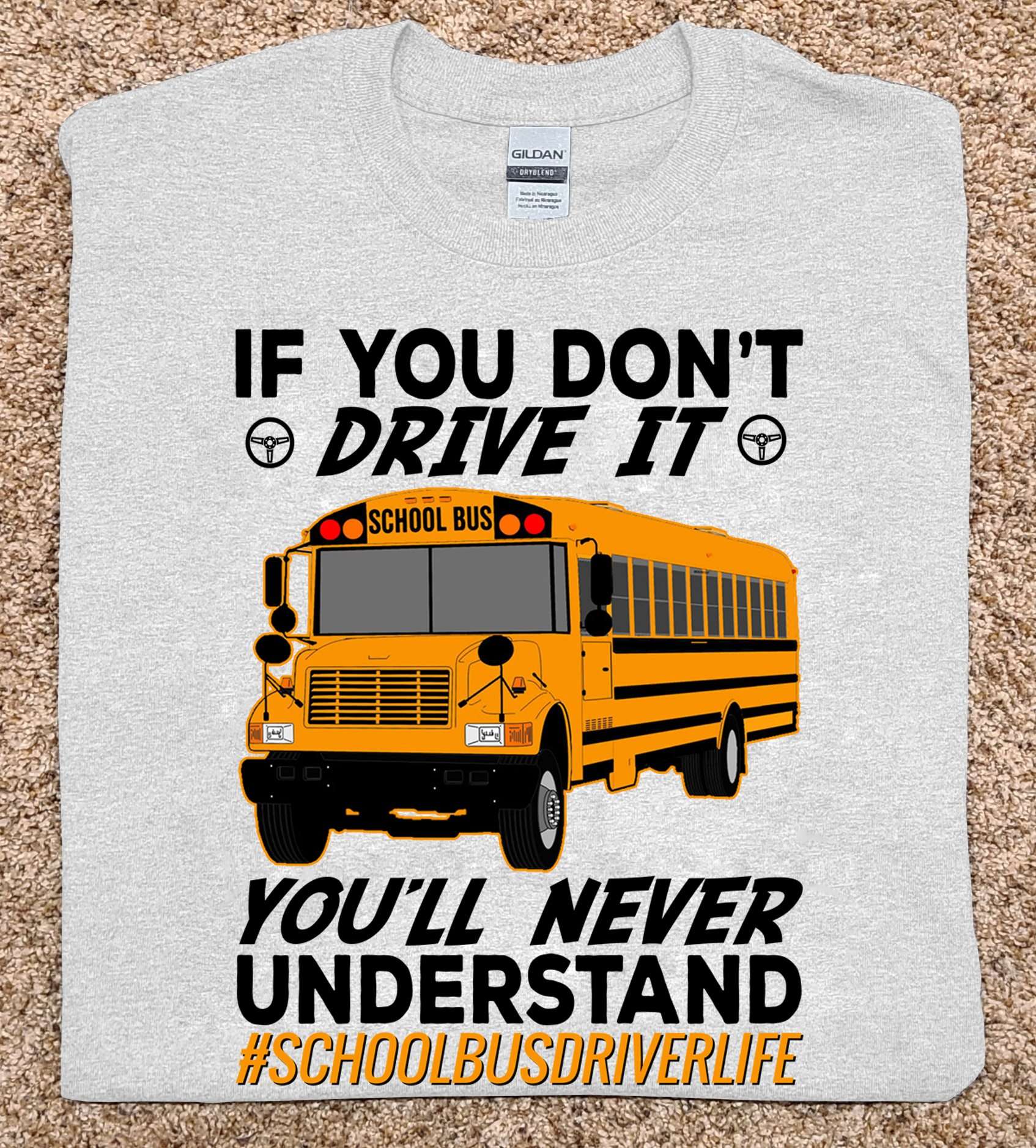 If you don't drive it you'll never understand - School bus driver life, bus driver job