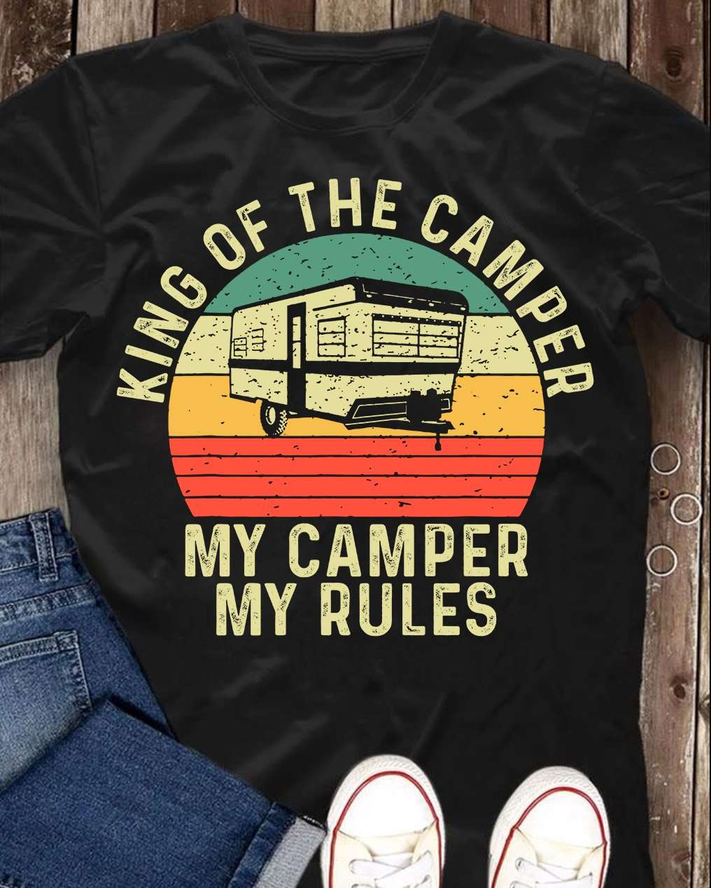 King of the camper, my camper my rules - Camping king