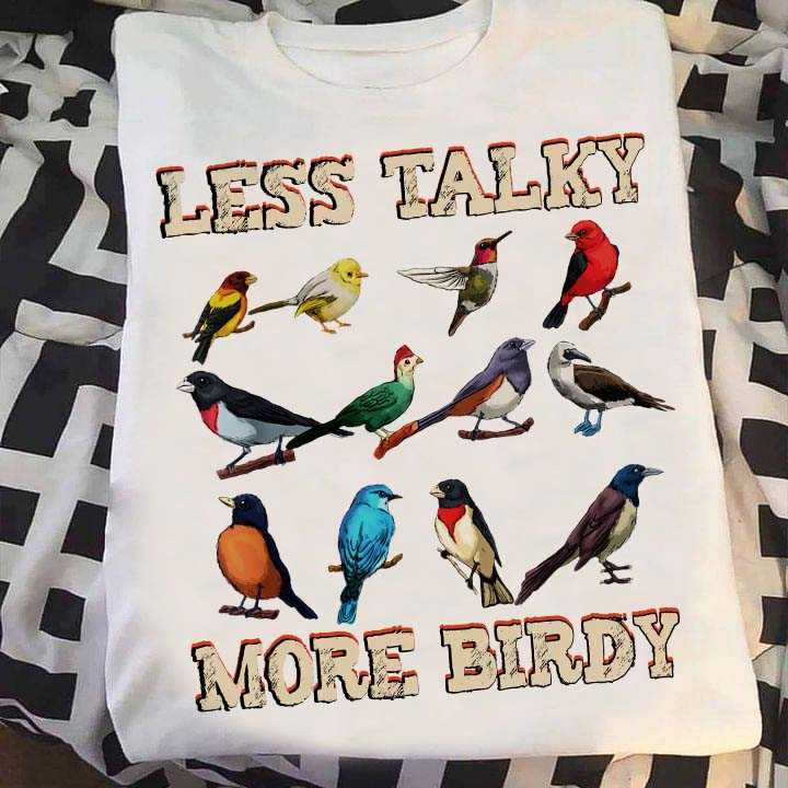 Less talky more birdy - Talk about birds, kind of birds