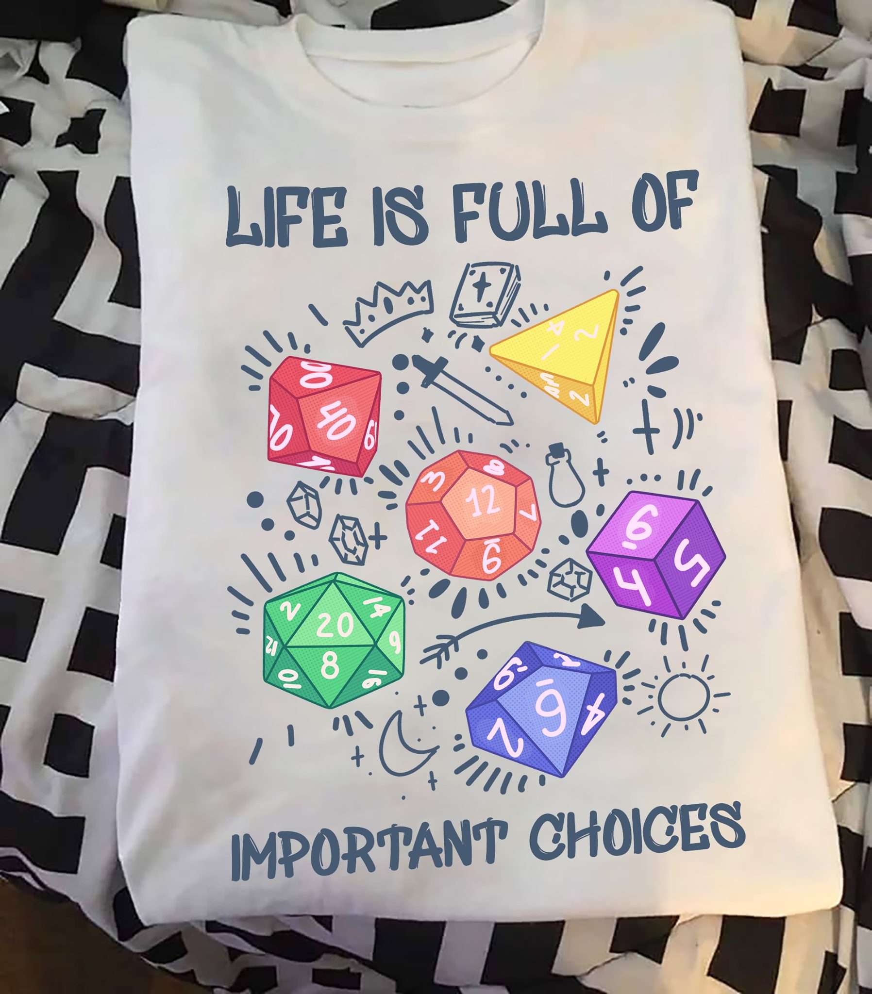 Life is full of important choices - Rolling initiative, Dungeons and Dragons