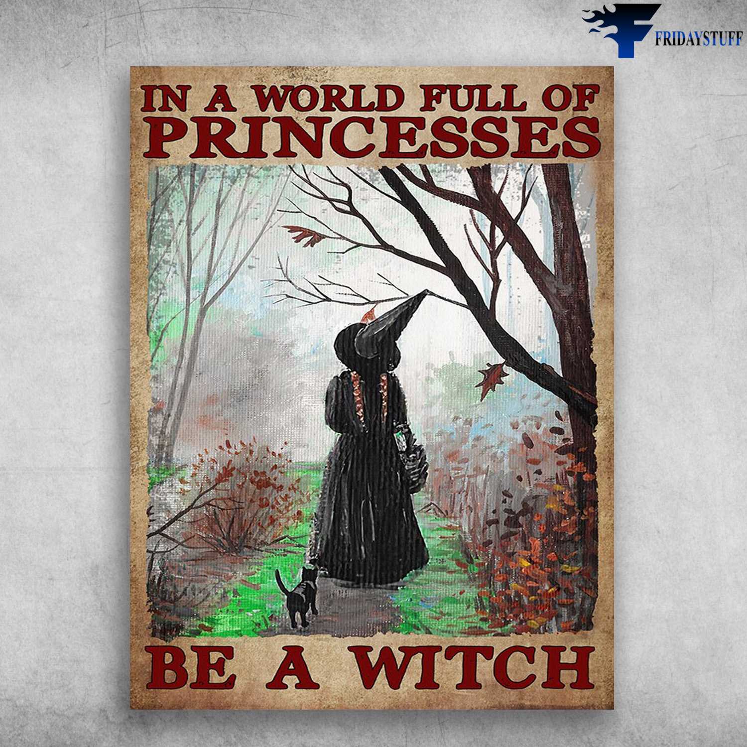 Little Witch, Black Cat - In A World, Full Of Princesses, Be A Witch