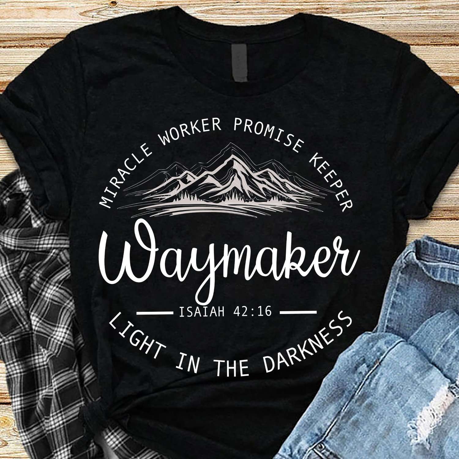 Miracle worker, promise keeper, light in the darkness - Mountain waymaker