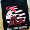 Never give up - Breast cancer awareness, American veterans