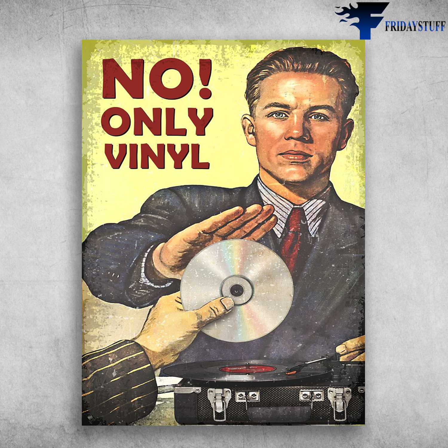 No CD, Only Vinyl, Vinyl Record Lover