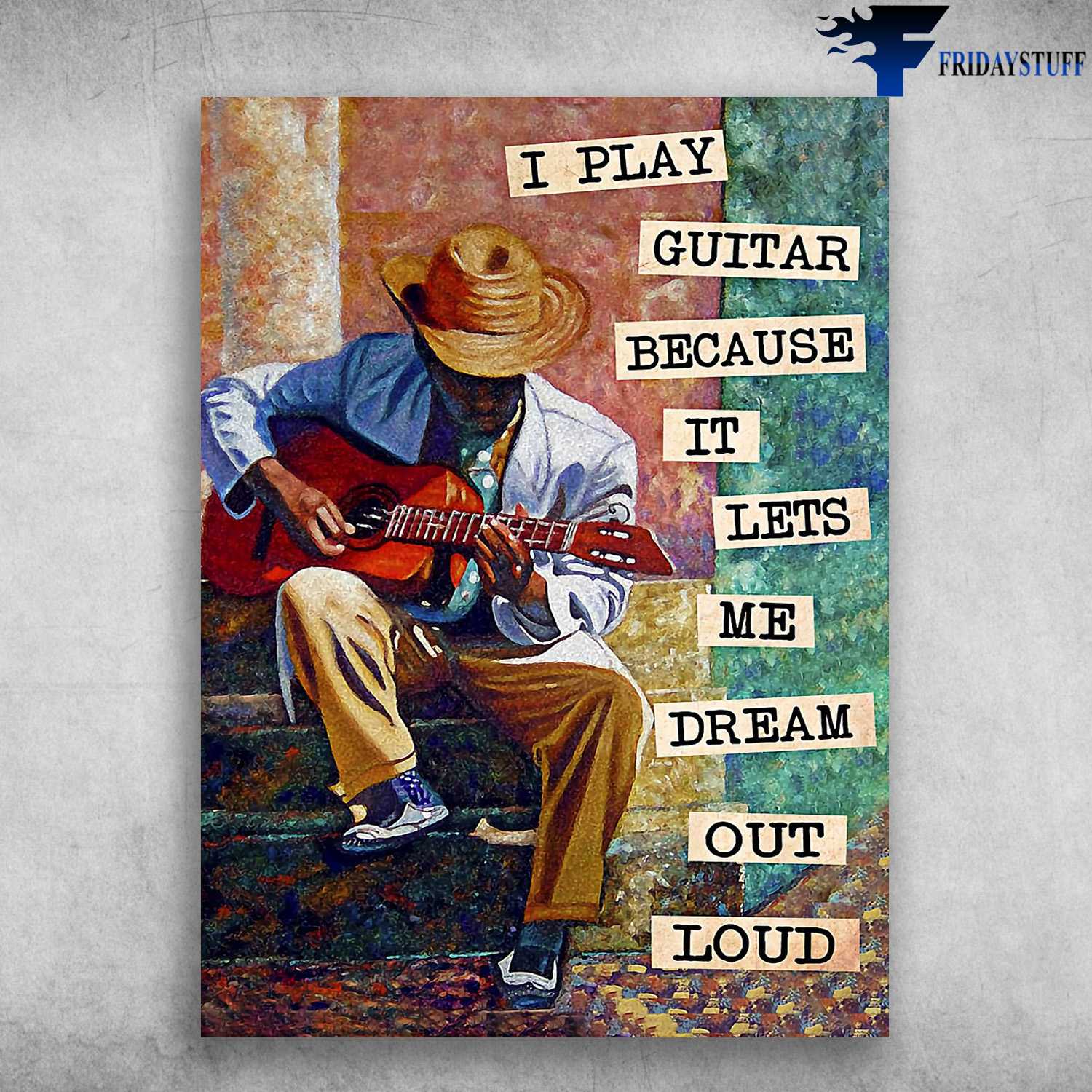Old Man Guitar, Guitar Lover - I Play Guitar, Because It Lets Me Dream Out Loud