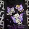 Paws for the cure - Fibromyalgia awareness, kitty cat with wings