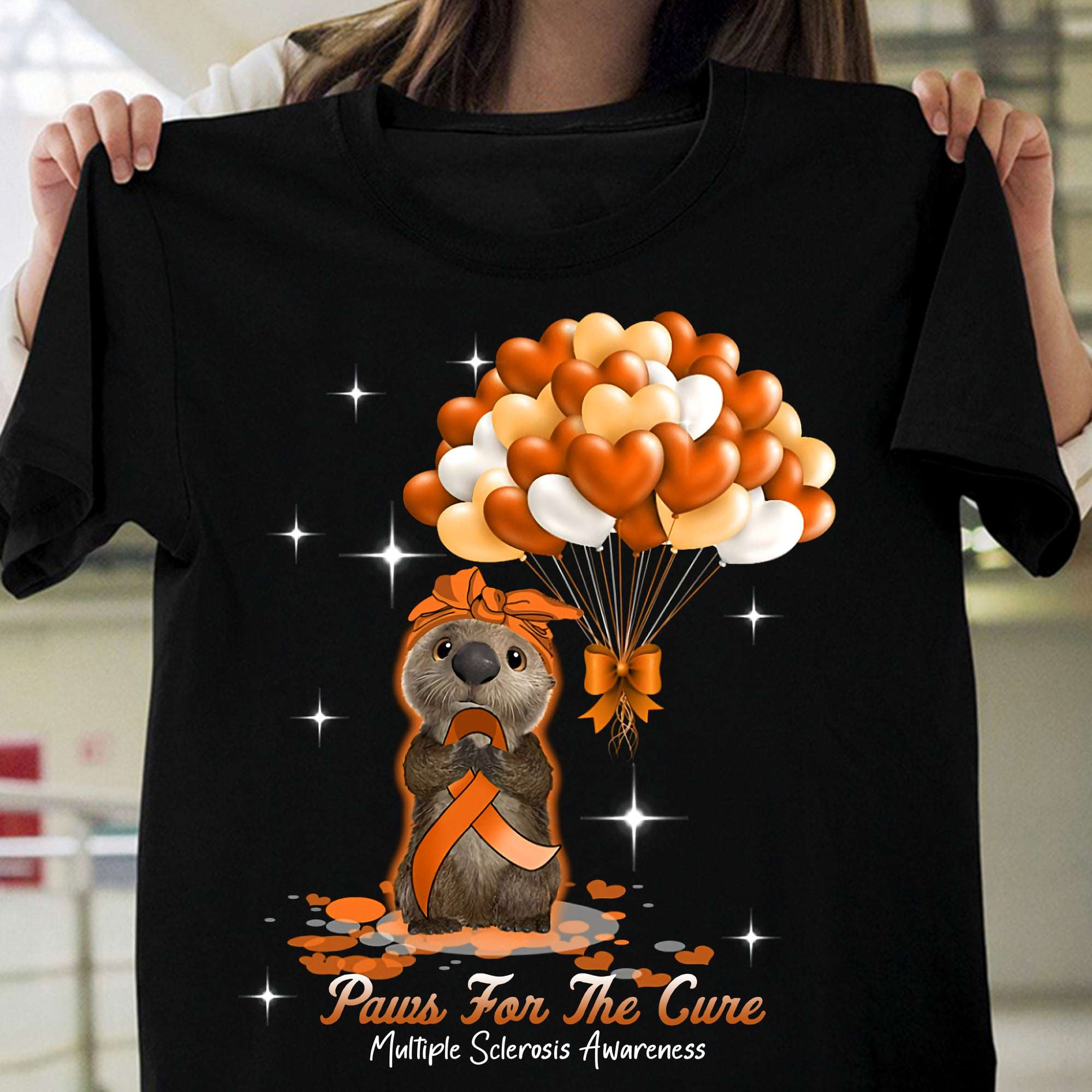 Paws for the cure - Multiple sclerosis awareness, otter multiple sclerosis
