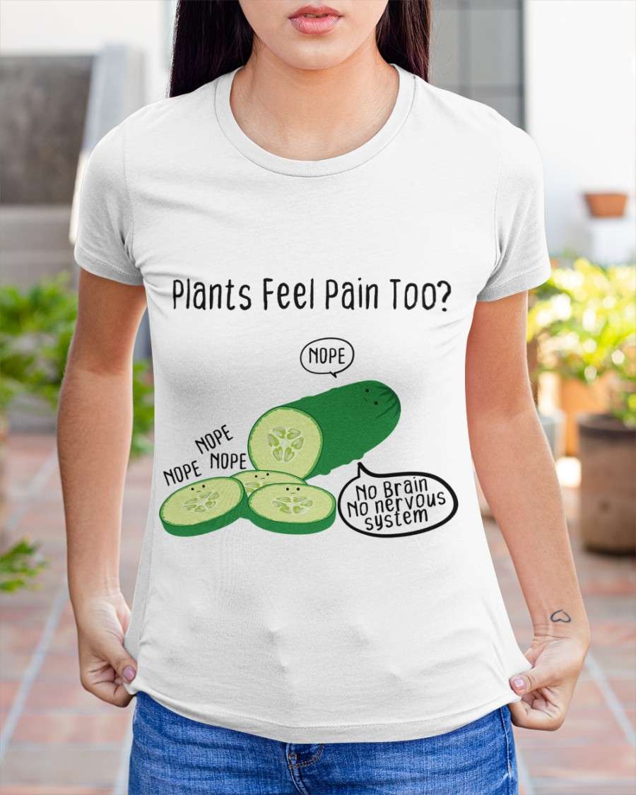 Plants feel pain too No brain, no nervous system