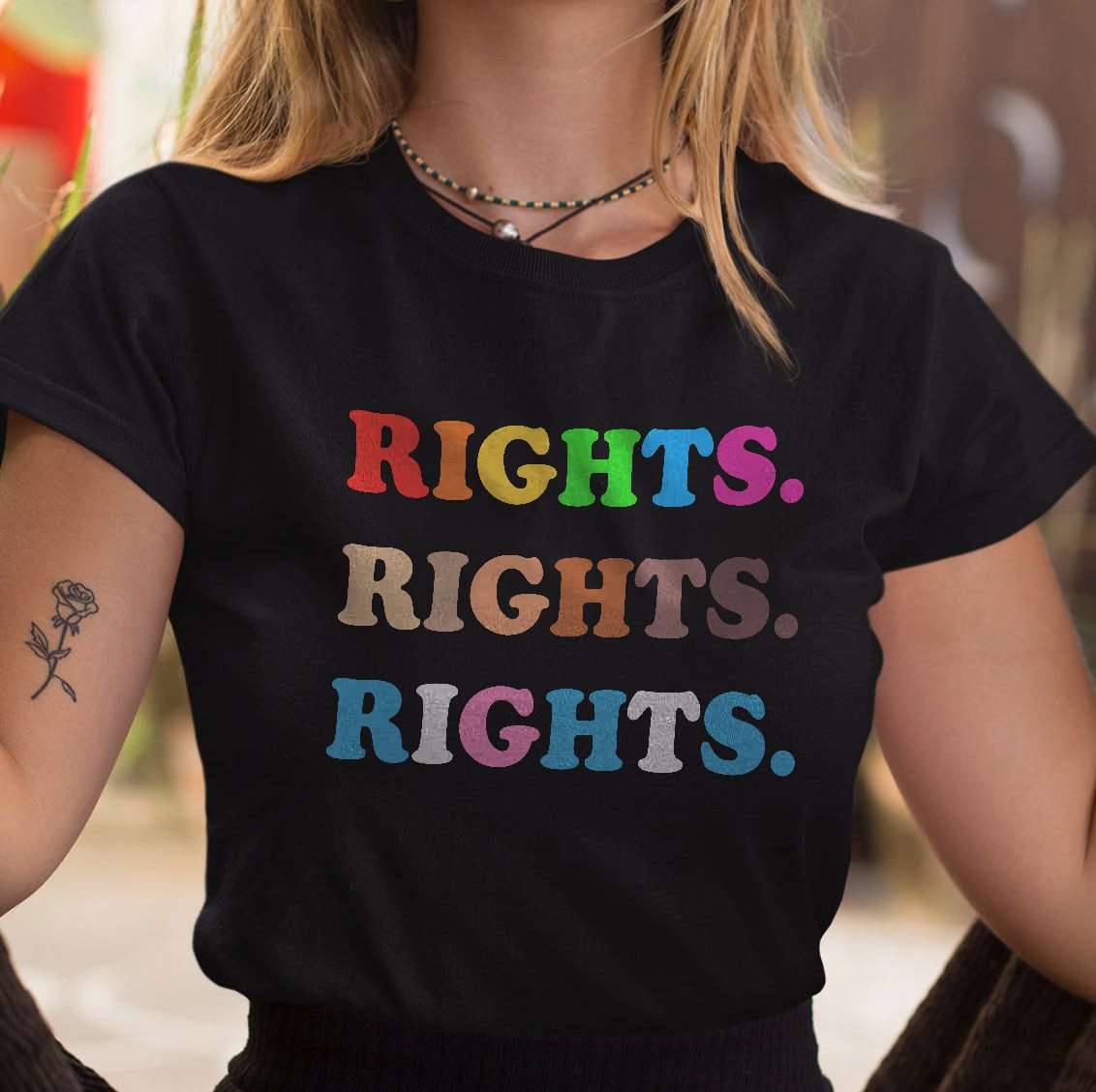 Rights rights rights - Equal right for everyone, lgbt and black community