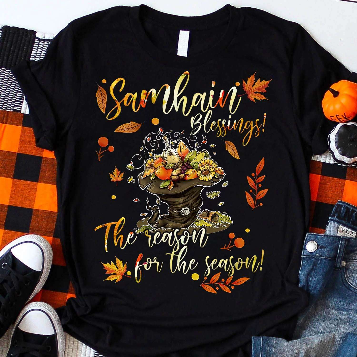 Samhain blessings , the reason for the season, fall the wonderful time