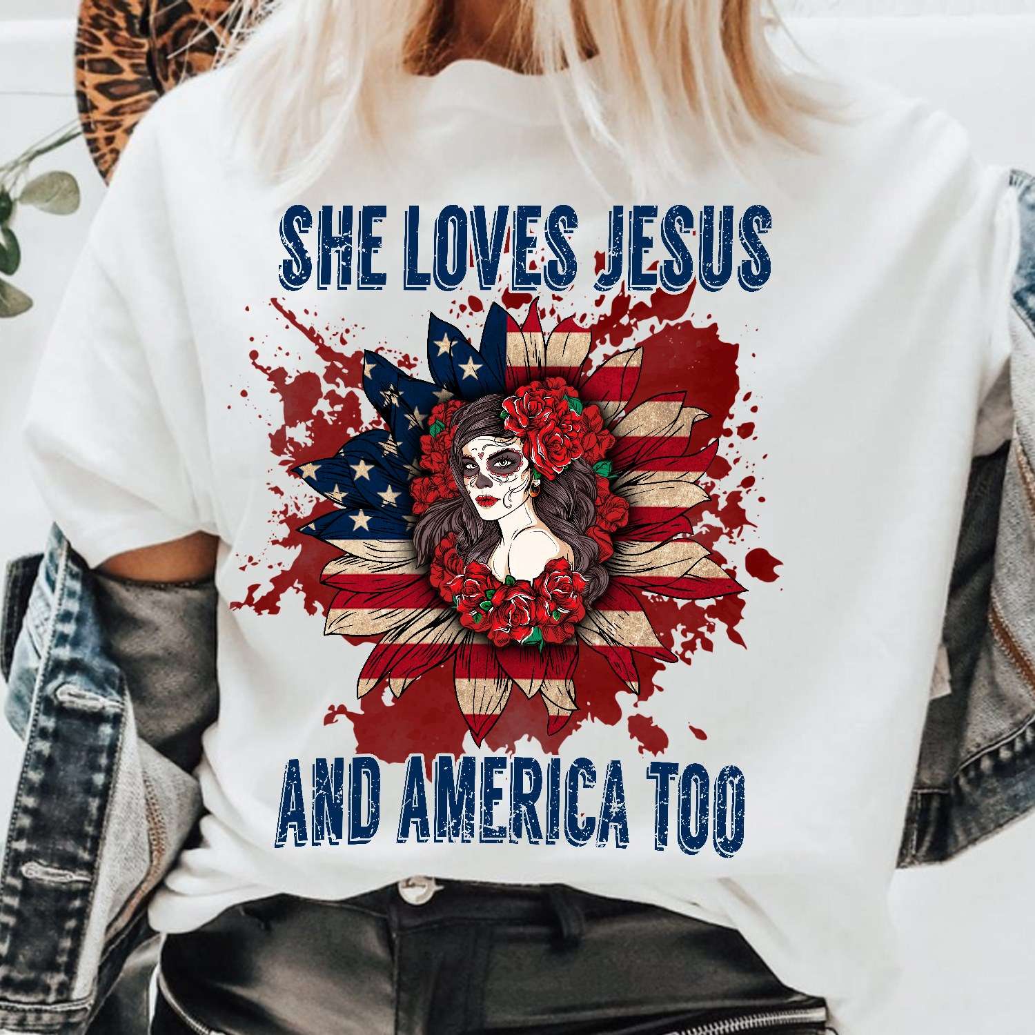 She loves Jesus and America too - America nation under God