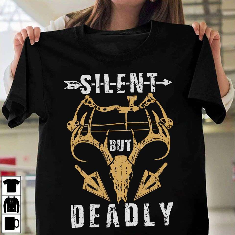 Silent but deadly - Silent death, scary skull