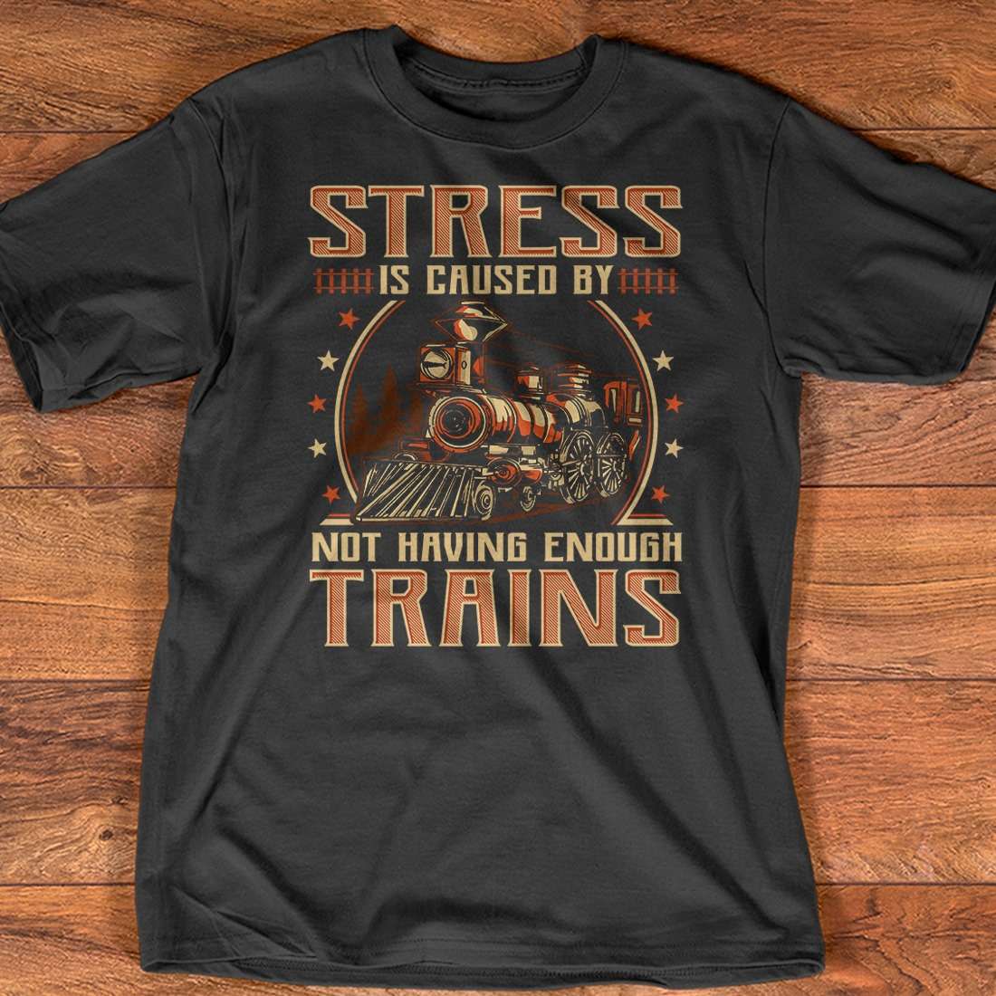 Stress is caused by not having enough trains - Train driver the job