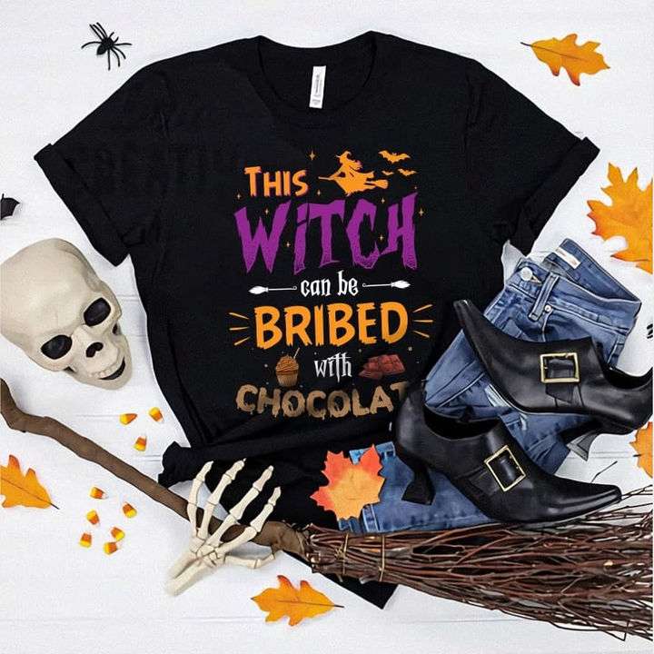 This witch can be bribed with chocolate - Halloween witch costume