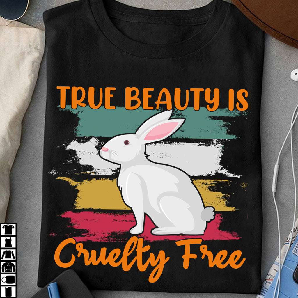 True beauty is cruelty free - True beauty of rabbit