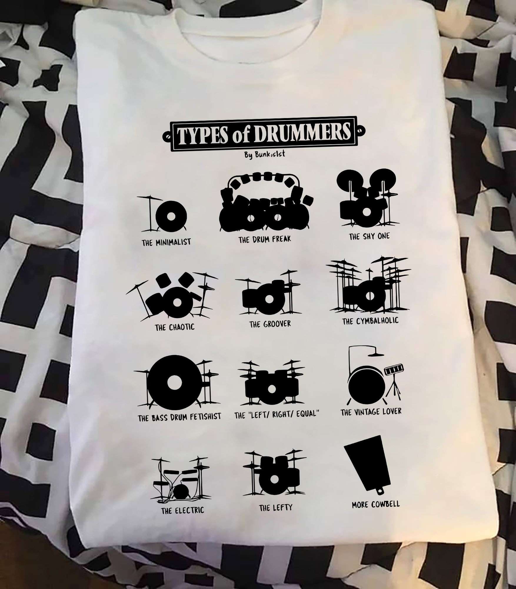 Types of Drummers - The minimalist, the drum freak, the shy one, the groover, the cymbalholic