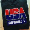 USA softball - Solfball player, American softball player