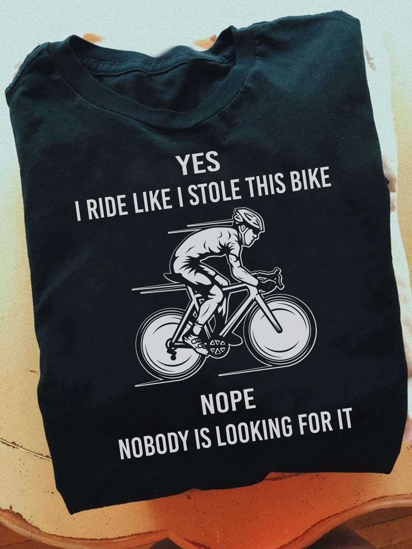 Yes I ride like I stole this bike nope nobody is looking for it - Fast biker