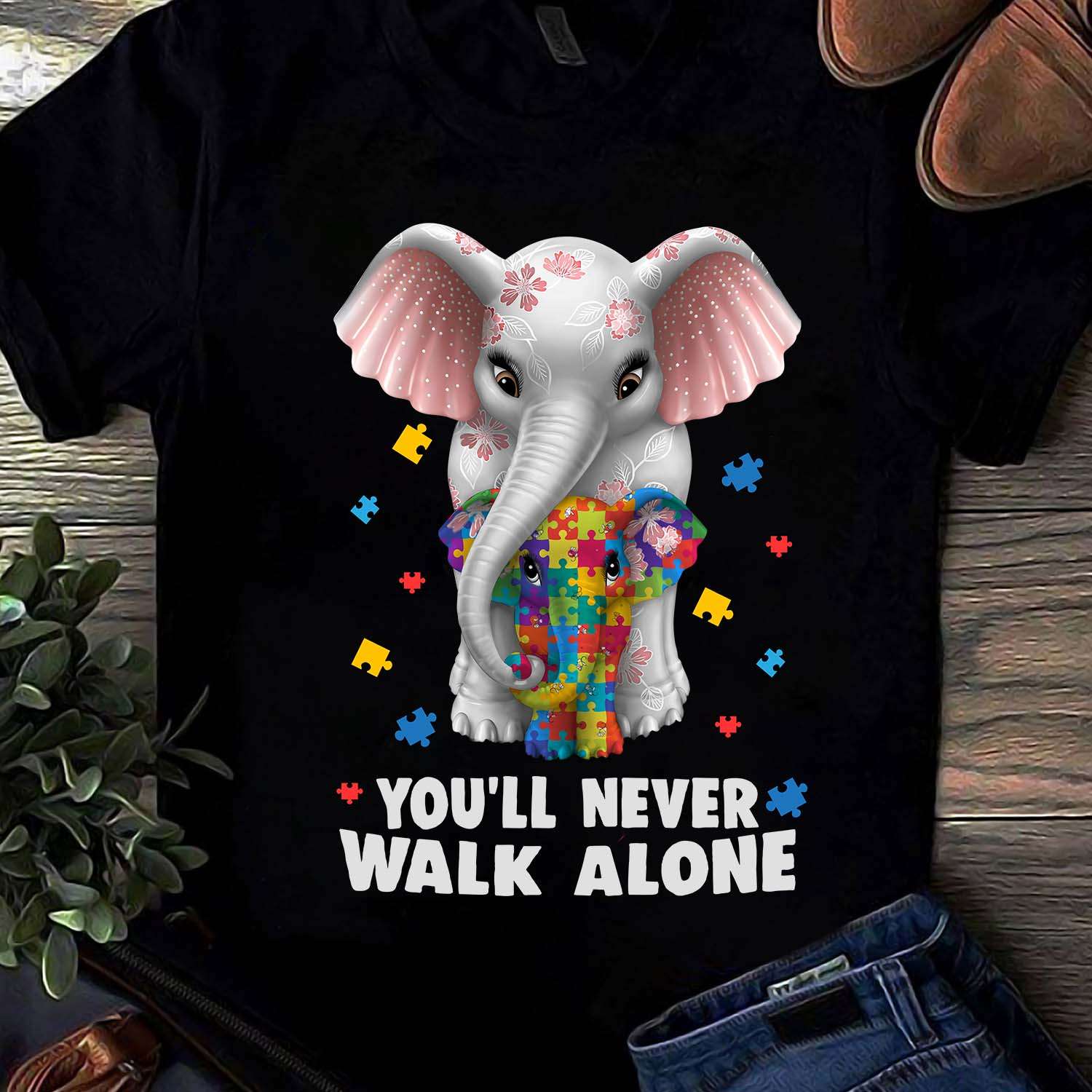 You'll never walk alone - Elephant family, autism awareness