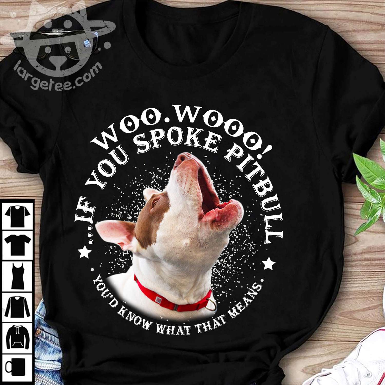 Pitbull Dog - Woo Wooo If you spoke pitbull you'd know what that means