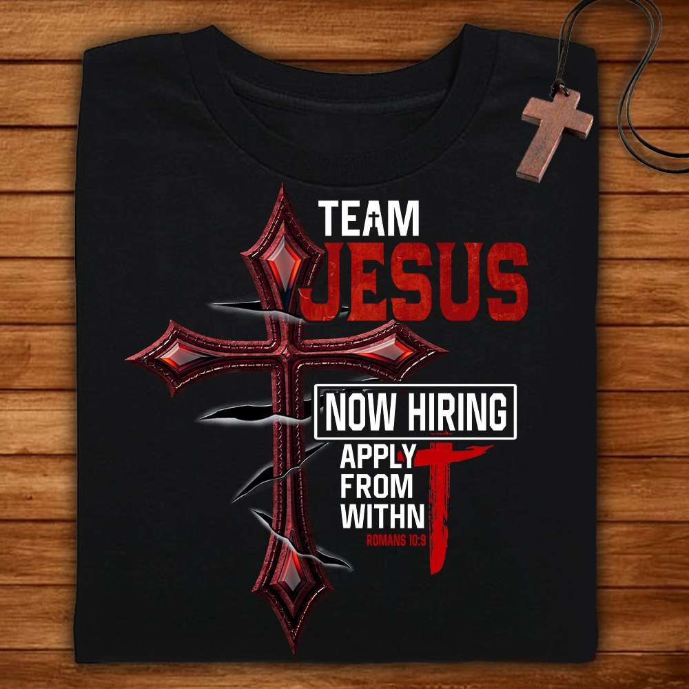 God's Cross, Believe Jesus - Team Jesus now hiring apply from within