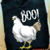 Chicken Ghost White, Halloween Chicken gift - Boo!!!