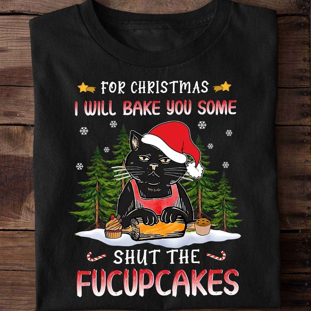 Chef Black Cat Baking Fucupcakes - For Christmas i will you some shut the fucupcakes