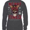 Reindeer Skull Woman - Merry and tired simply southern collection