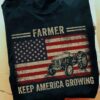 America Farmer Tractor - Farmer keep america growing